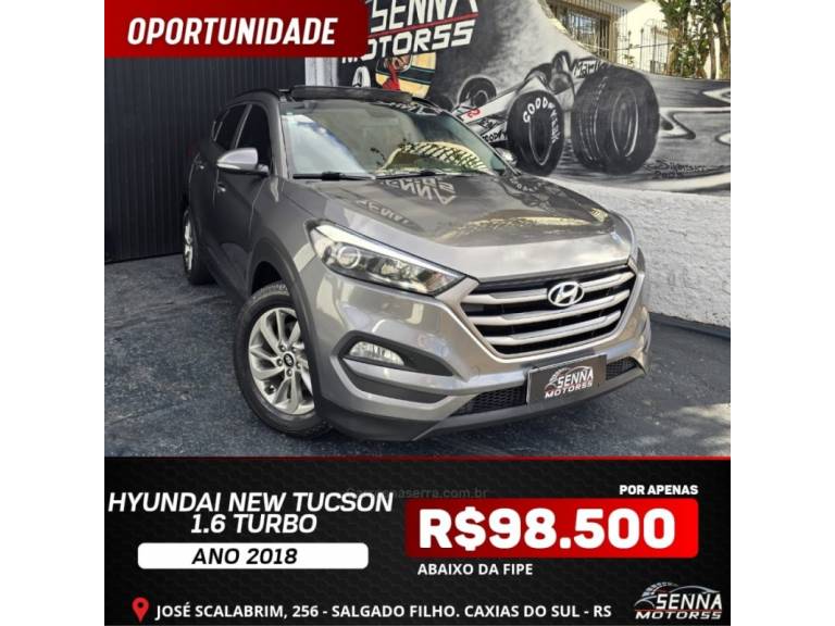 HYUNDAI - TUCSON - 2018/2018 - Cinza - R$ 98.500,00