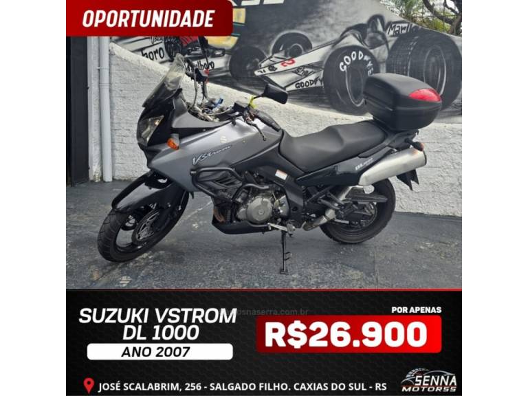 SUZUKI - V-STROM - 2007/2007 - Cinza - R$ 26.900,00