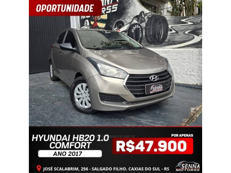 HYUNDAI - HB20 - 2017/2017 - Prata - R$ 47.900,00