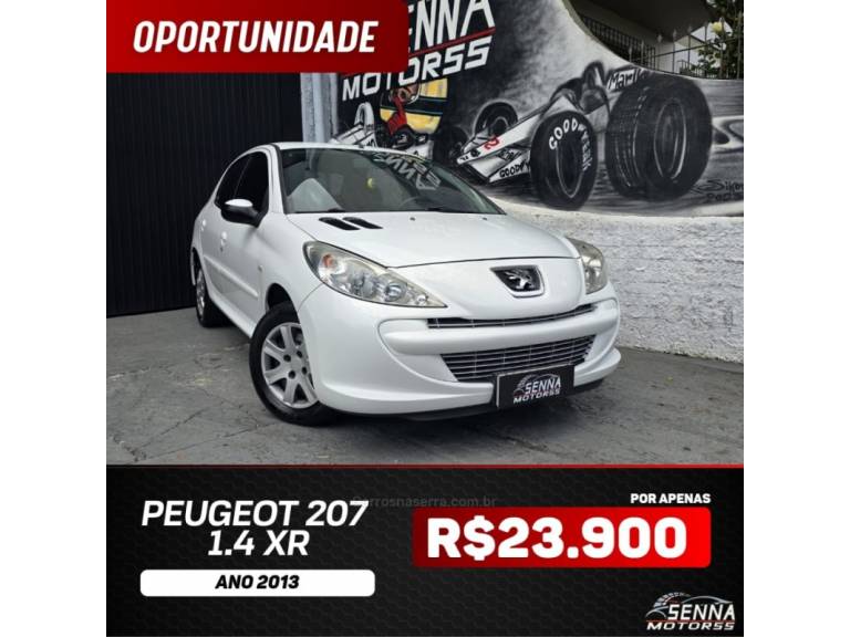 PEUGEOT - 207 - 2013/2013 - Branca - R$ 23.900,00