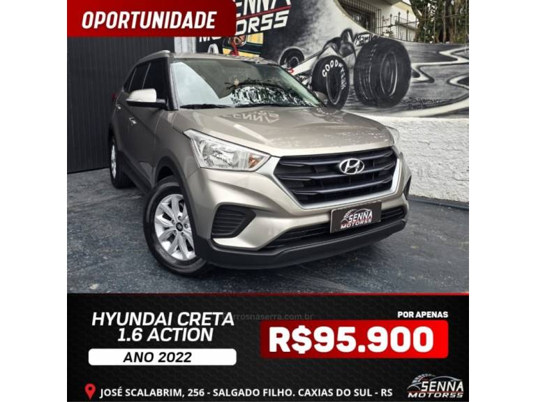 HYUNDAI - CRETA - 2022/2022 - Prata - R$ 95.900,00
